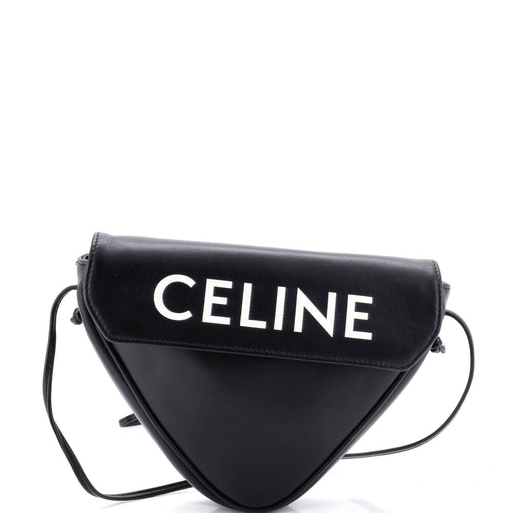 Celine Small Triangle Bag Leather